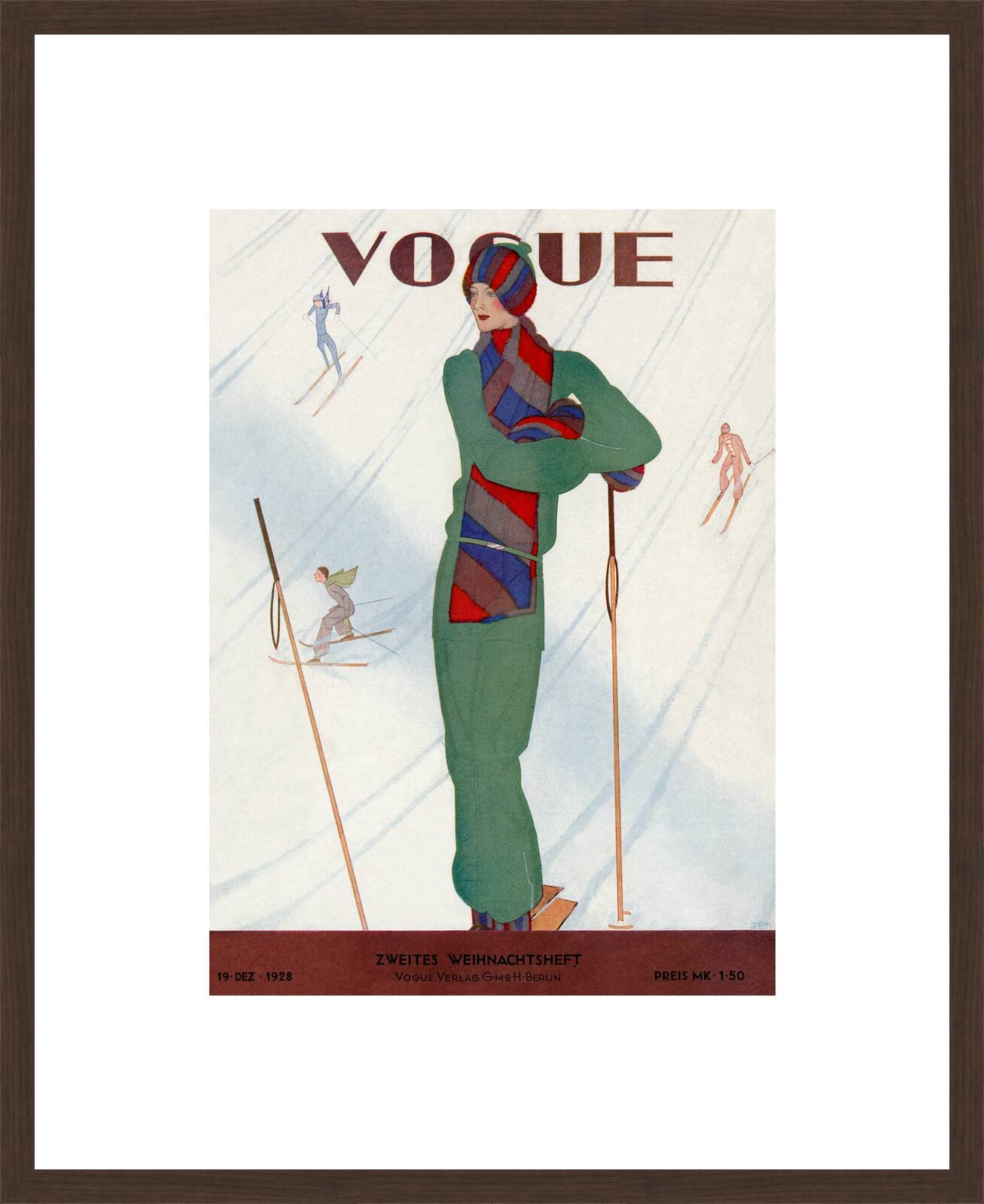 Cover, Jean Pages by German Vogue Collection. Buy pictures & photo art ...